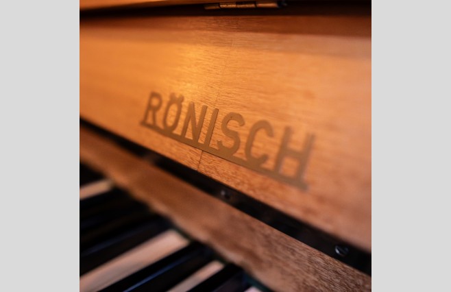 Used Ronisch Satin Teak Upright Piano Trade Price Bargain (SN:A64656) - Image 6